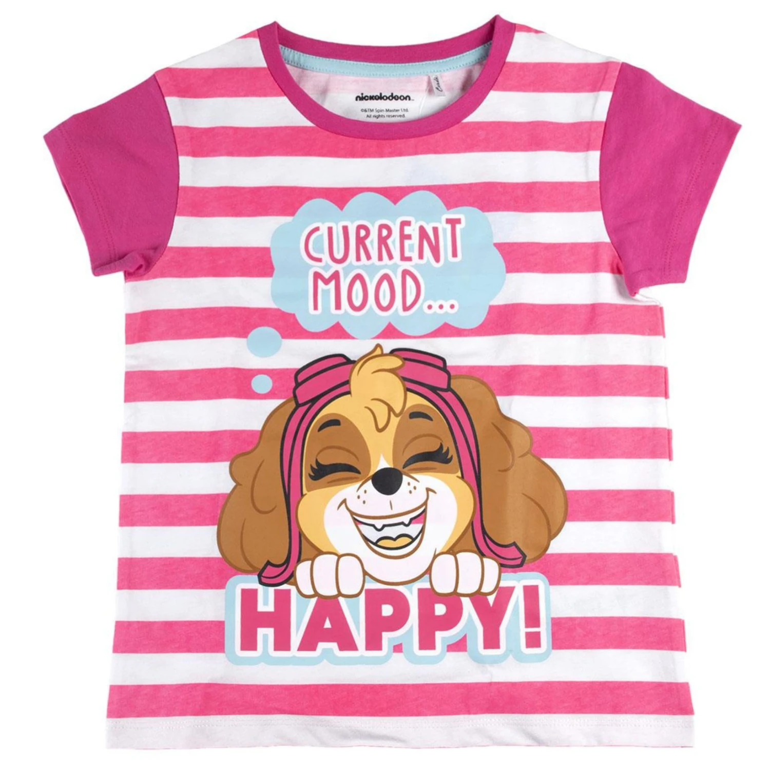 Schlafanzug Kurz Paw Patrol Skye In Pink-Hellblau 4 Schlafanzug Kurz Paw Patrol Skye In Pink-Hellblau – Bild 2