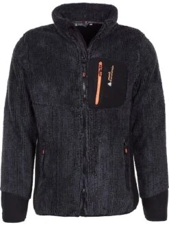 Fleecejacke "Caffy" In Schwarz