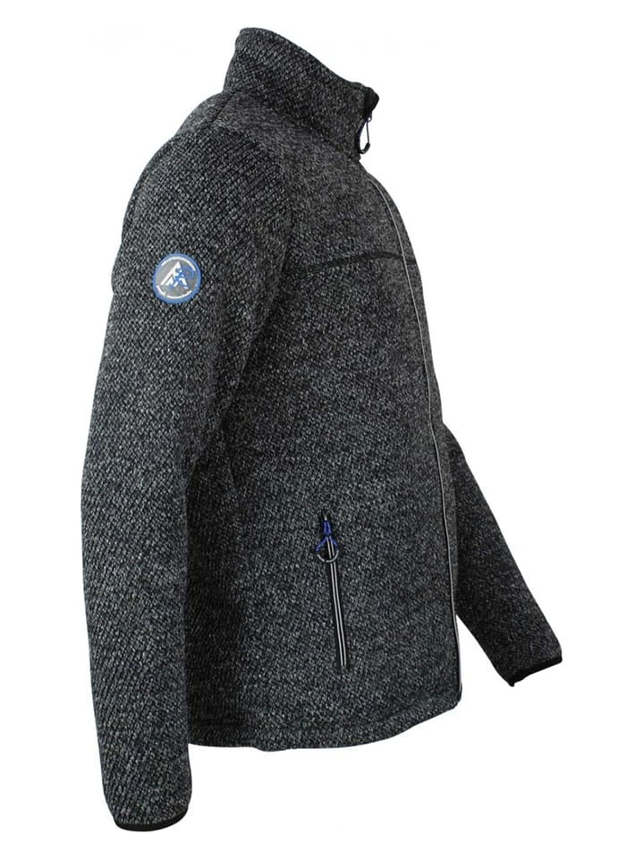 Fleecejacke "Cameron" In Anthrazit 5 Fleecejacke "Cameron" In Anthrazit – Bild 3