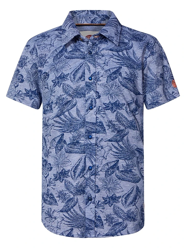 Petrol Industries Hemd In Blau 3 Petrol Industries Hemd In Blau