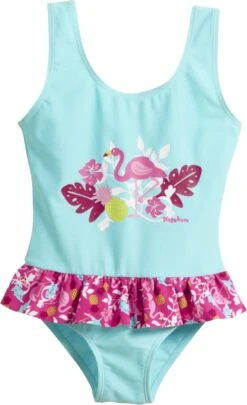 Playshoes UV-Schutz Badeanzug Flamingo In Türkis