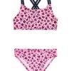 Playshoes UV-Schutz Bikini Leo-Print In Pink 2 Playshoes UV-Schutz Bikini Leo-Print In Pink -Trendiges Bekleidungsgeschäft playshoes uv schutz bikini leo print in pink