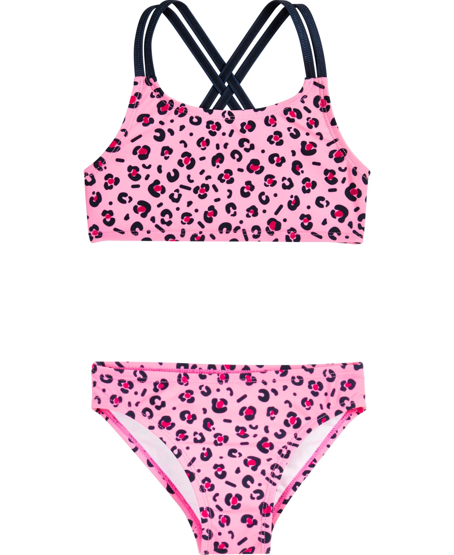 Playshoes UV-Schutz Bikini Leo-Print In Pink 3 Playshoes UV-Schutz Bikini Leo-Print In Pink