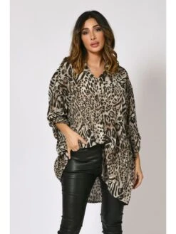 Hemd "Hostende" In Beige