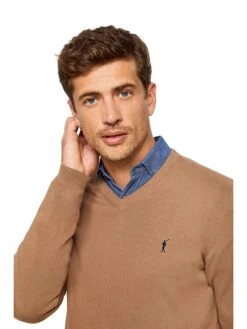 POLO CLUB Pullover In Hellbraun 11 POLO CLUB Pullover In Hellbraun -Trendiges Bekleidungsgeschäft polo club pullover in hellbraun 2