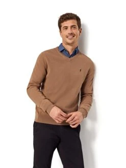 POLO CLUB Pullover In Hellbraun 13 POLO CLUB Pullover In Hellbraun -Trendiges Bekleidungsgeschäft polo club pullover in hellbraun 4