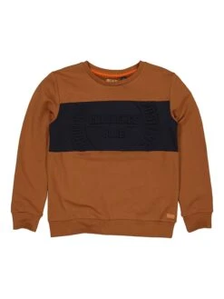 Sweatshirt In Hellbraun