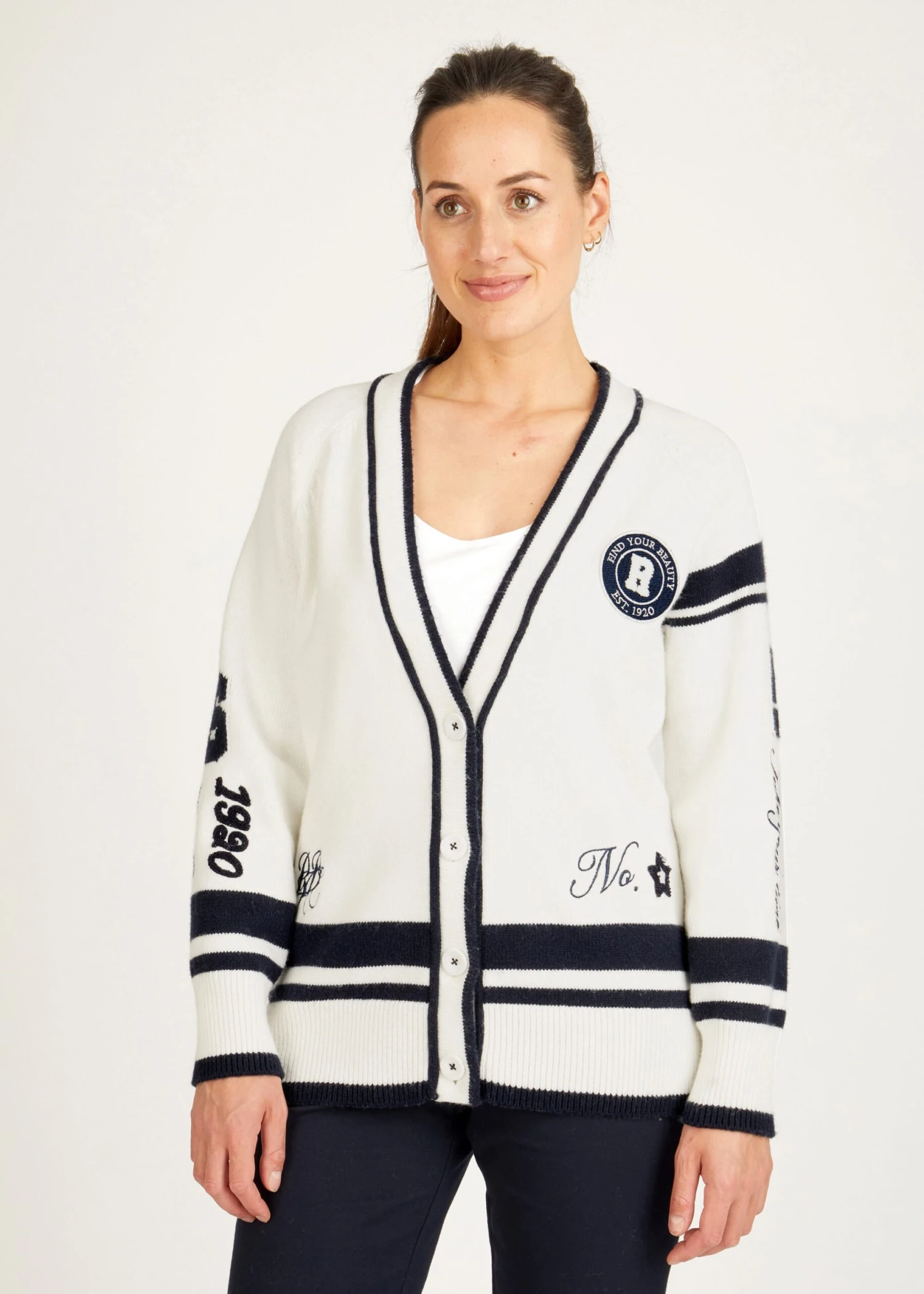 Strickjacke Natur 8 Strickjacke Natur – Bild 6