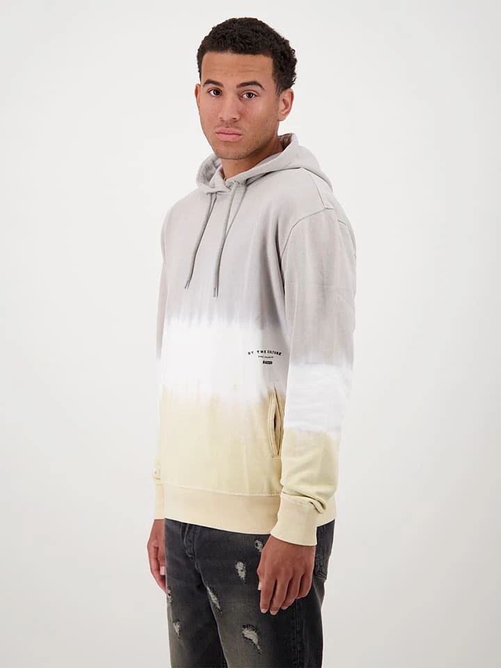 Hoodie "Nelson" In Grau/ Sand 5 Hoodie "Nelson" In Grau/ Sand – Bild 3