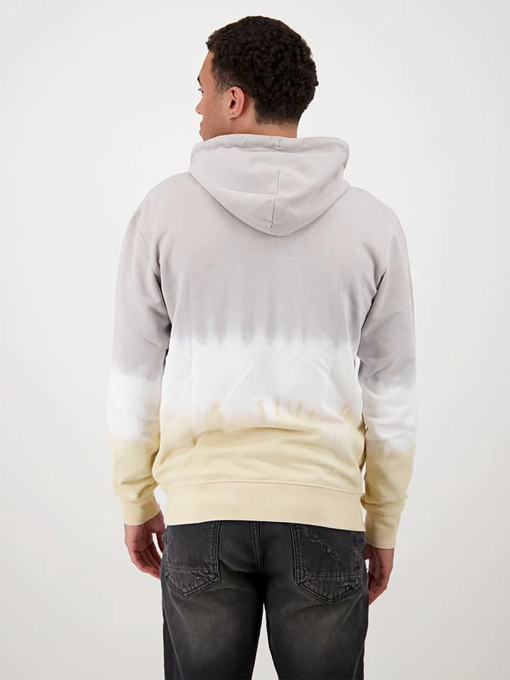 Hoodie "Nelson" In Grau/ Sand 6 Hoodie "Nelson" In Grau/ Sand – Bild 4