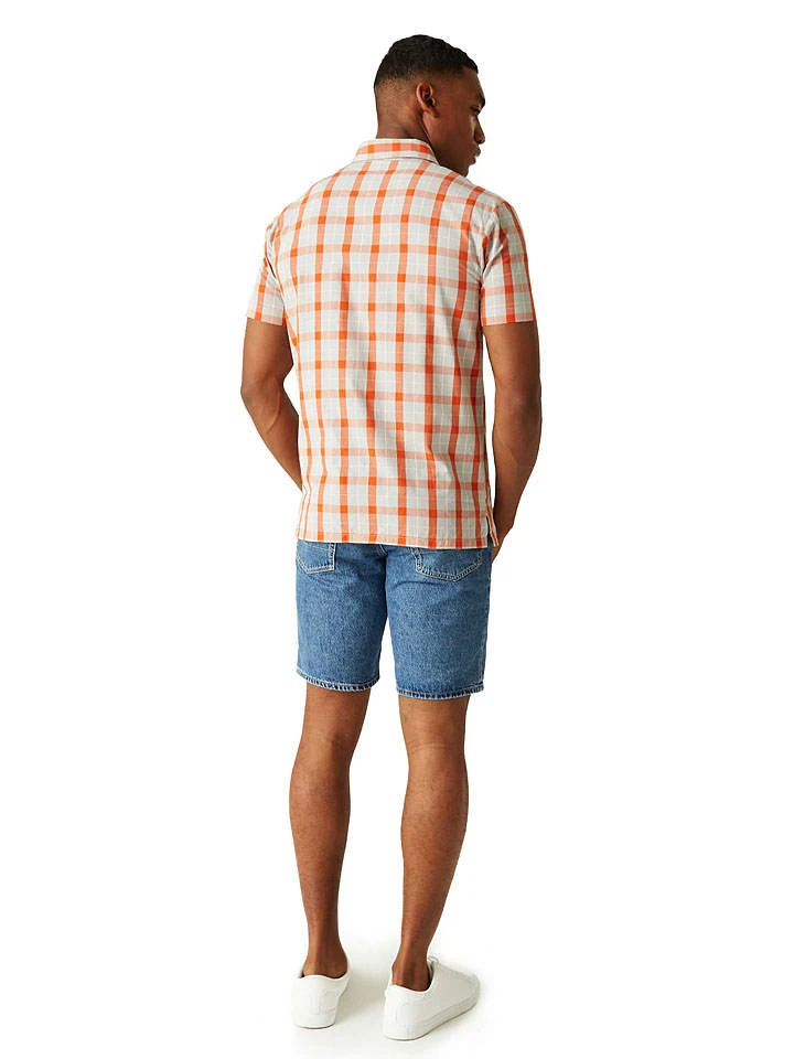 Regatta Hemd ''Denmoor'' In Beige/ Orange 5 Regatta Hemd ''Denmoor'' In Beige/ Orange – Bild 3