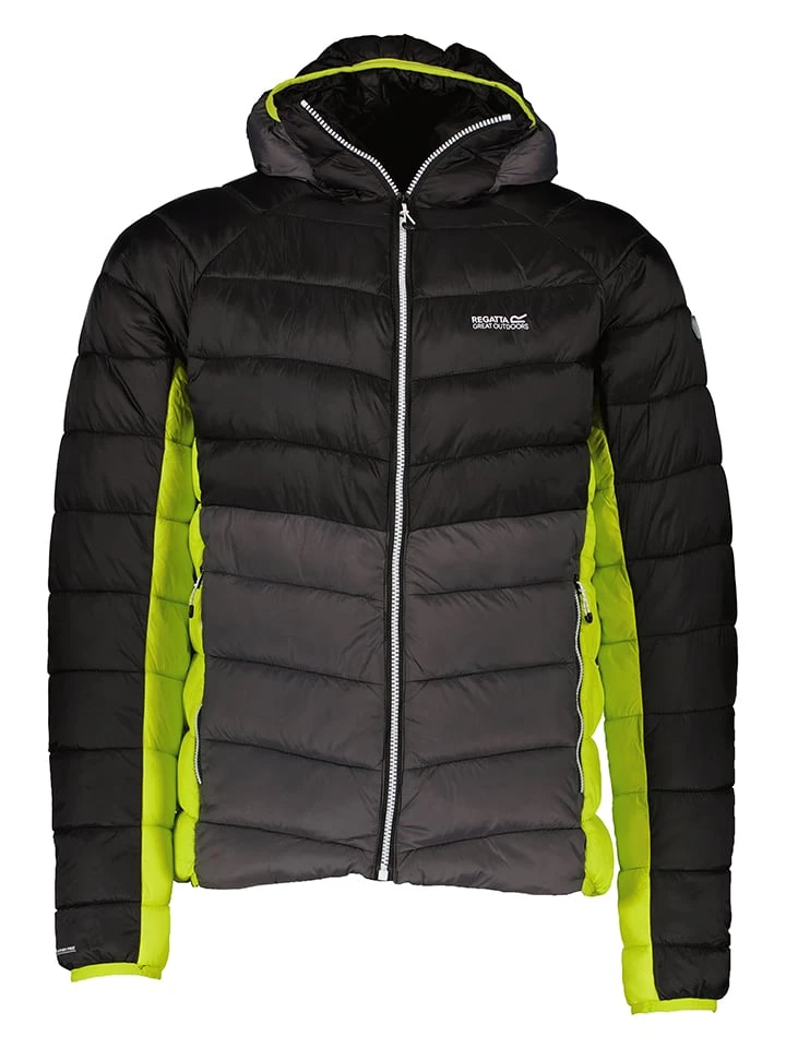 Regatta Steppjacke In Anthrazit/ Schwarz/ Grün 3 Regatta Steppjacke In Anthrazit/ Schwarz/ Grün