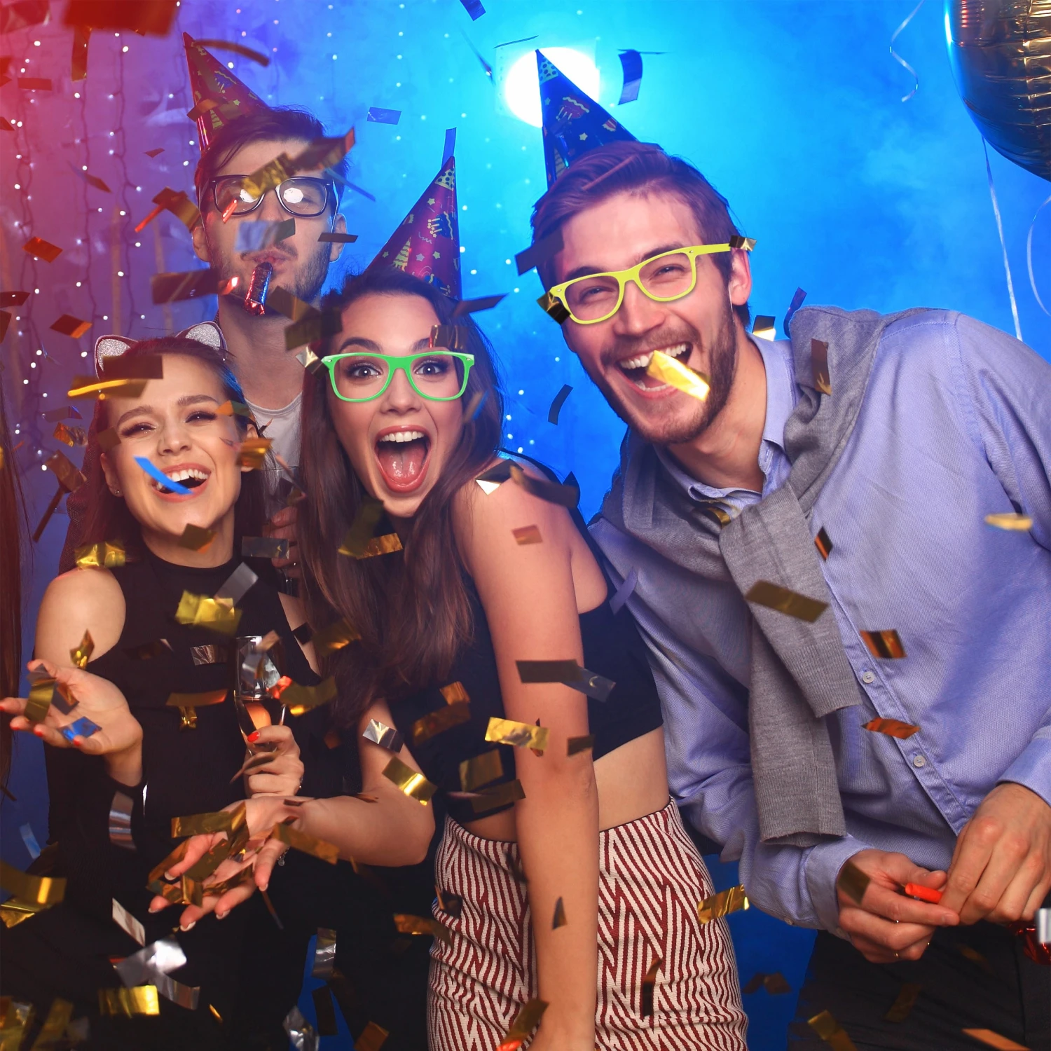 24x Partybrille In Bunt 3 24x Partybrille In Bunt – Bild 2