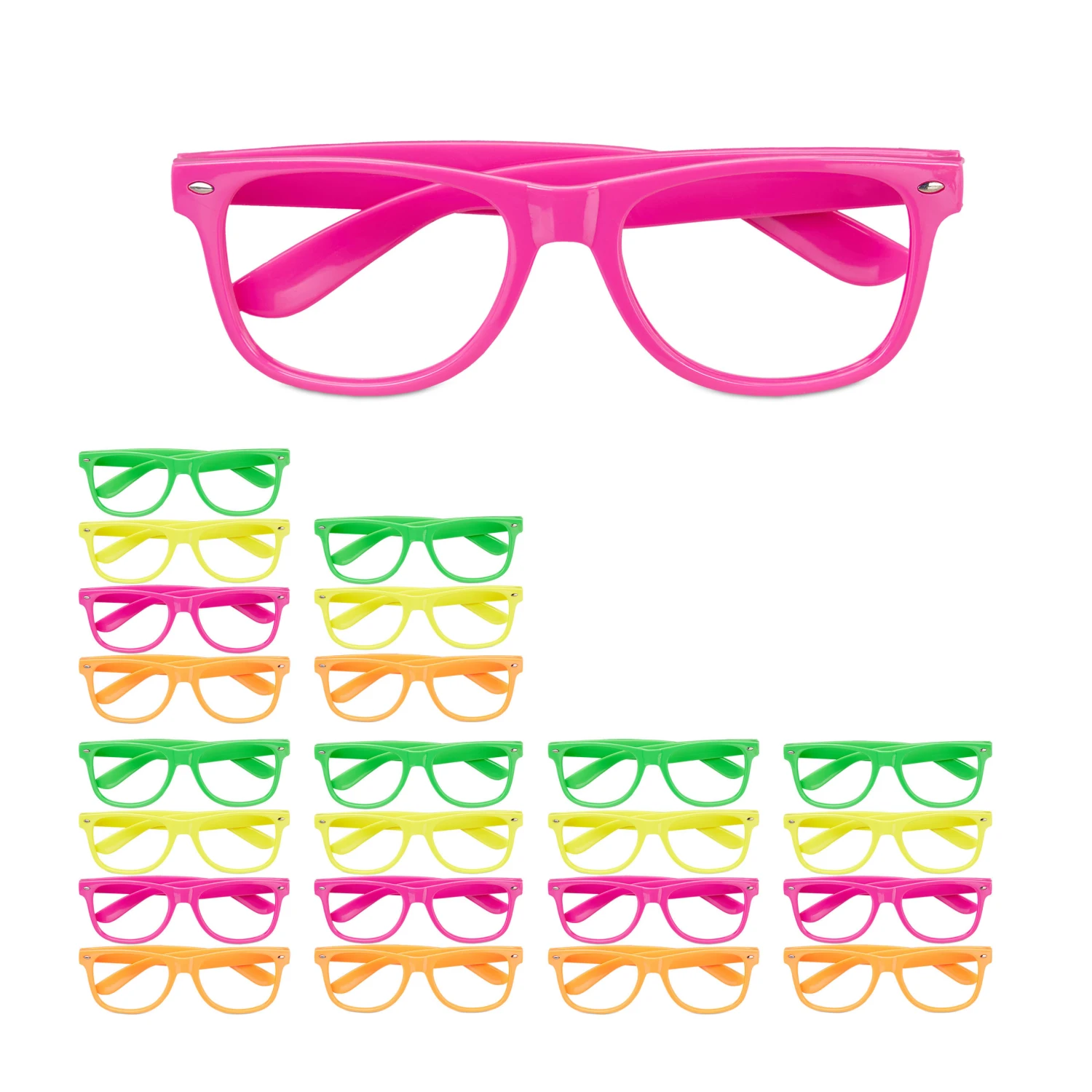 24x Partybrille In Bunt 2 24x Partybrille In Bunt