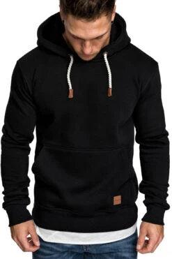 Kapuzenpullover ERIC In Schwarz 8 Kapuzenpullover ERIC In Schwarz -Trendiges Bekleidungsgeschäft republix kapuzenpullover eric in schwarz 2