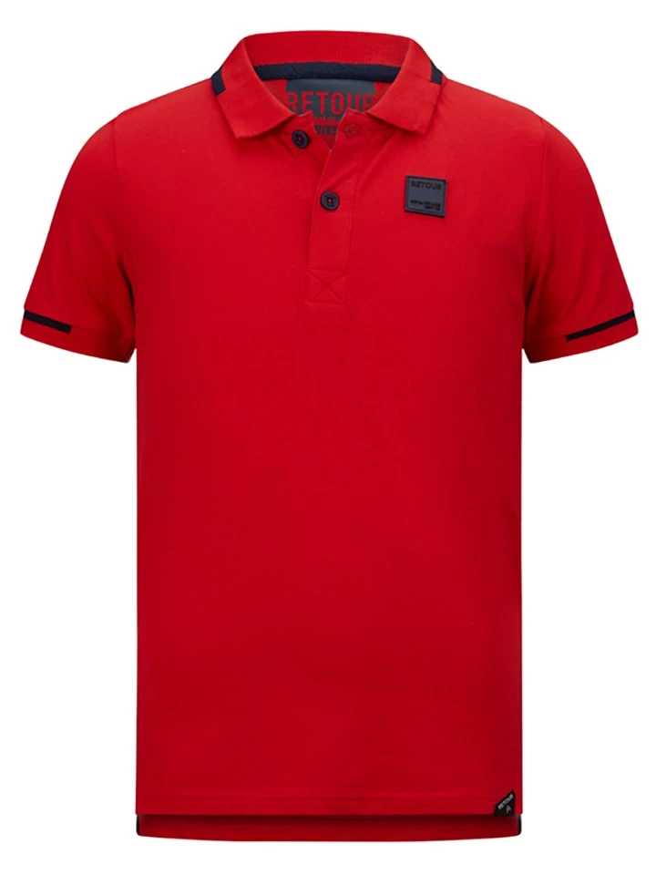 Poloshirt "Lucas" In Rot 3 Poloshirt "Lucas" In Rot
