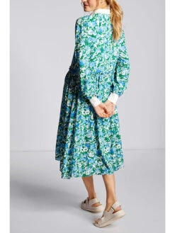 Rich&royal Kleid In Hellblau/ Grün -Trendiges Bekleidungsgeschäft rich and royal kleid in hellblau grun 2