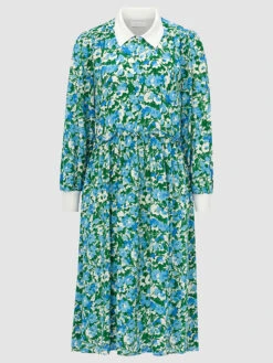 Rich&royal Kleid In Hellblau/ Grün