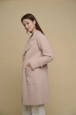 RINO & PELLE Coat Long Single Breasted Rose Dust 6 RINO & PELLE Coat Long Single Breasted Rose Dust -Trendiges Bekleidungsgeschäft rinoandpelle coat long single breasted rose dust 1