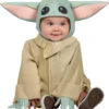 Kleinkindkostüm Baby Yoda -Trendiges Bekleidungsgeschäft rubie s kleinkindkostum baby yoda