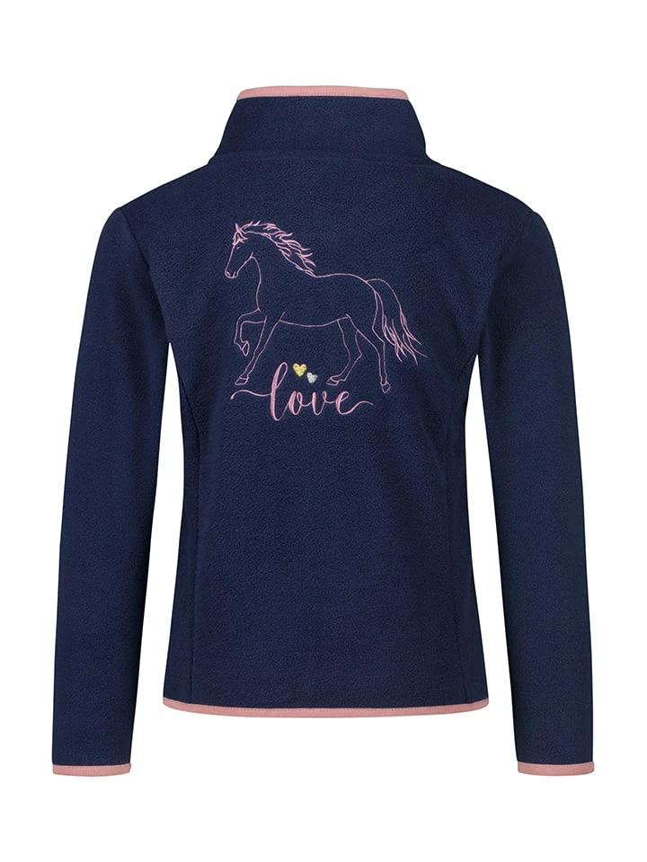 Fleecejacke In Dunkelblau 4 Fleecejacke In Dunkelblau – Bild 2