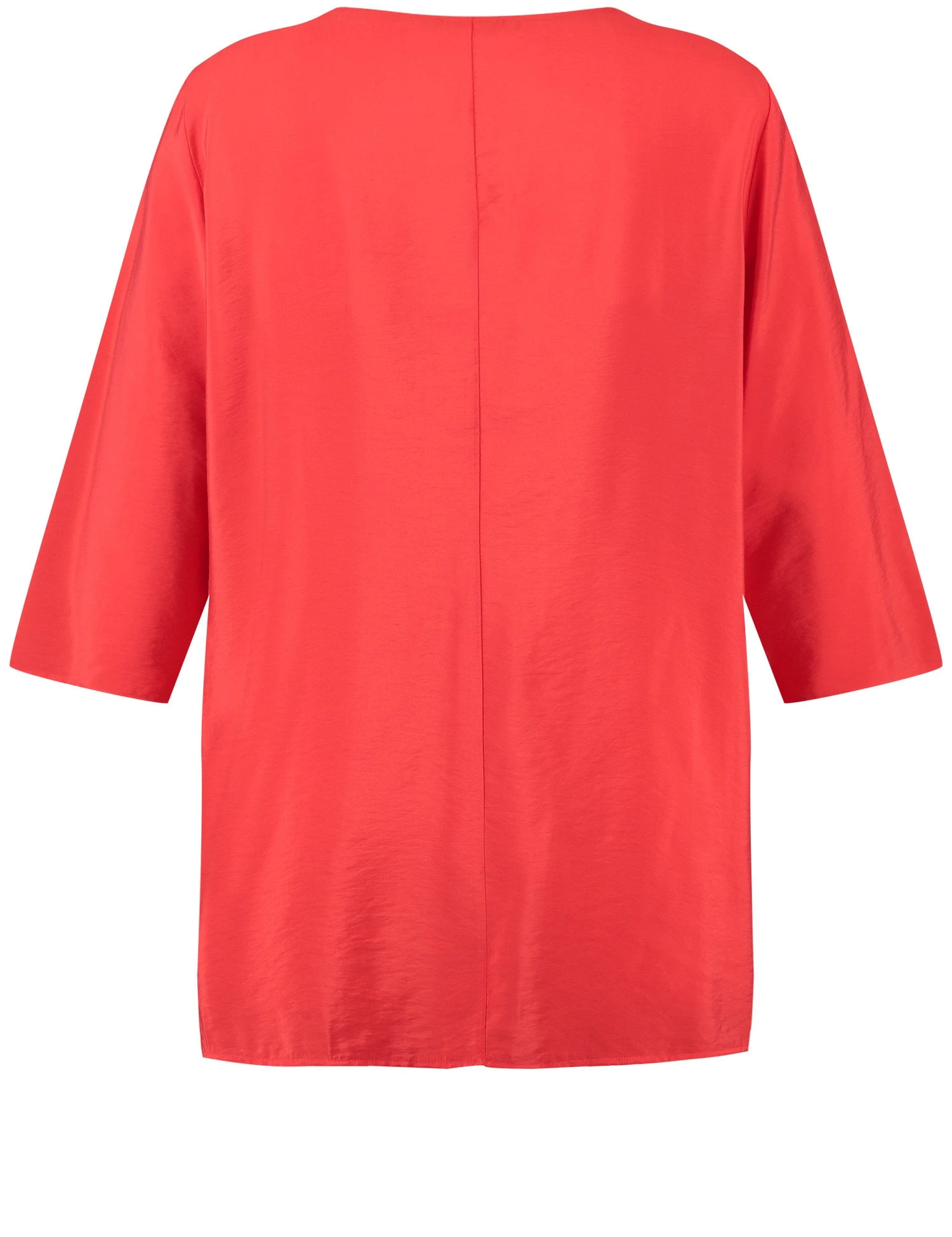 Blusenshirt Mit 3/4 Arm Power Red 4 Blusenshirt Mit 3/4 Arm Power Red – Bild 2