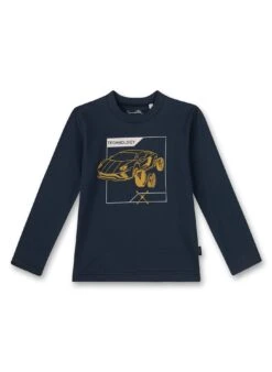 Sanetta Langarmshirt In Blau