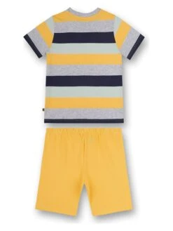 Sanetta Pyjama In Gelb/ Grau 6 Sanetta Pyjama In Gelb/ Grau -Trendiges Bekleidungsgeschäft sanetta pyjama in gelb grau 1