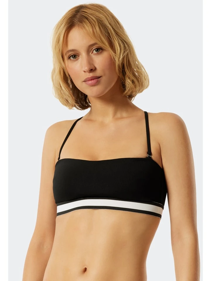 Schiesser Bikini-Oberteil In Schwarz 4 Schiesser Bikini-Oberteil In Schwarz – Bild 2