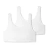Schiesser Bustiers 2er-Pack Basic Kids In Weiß
