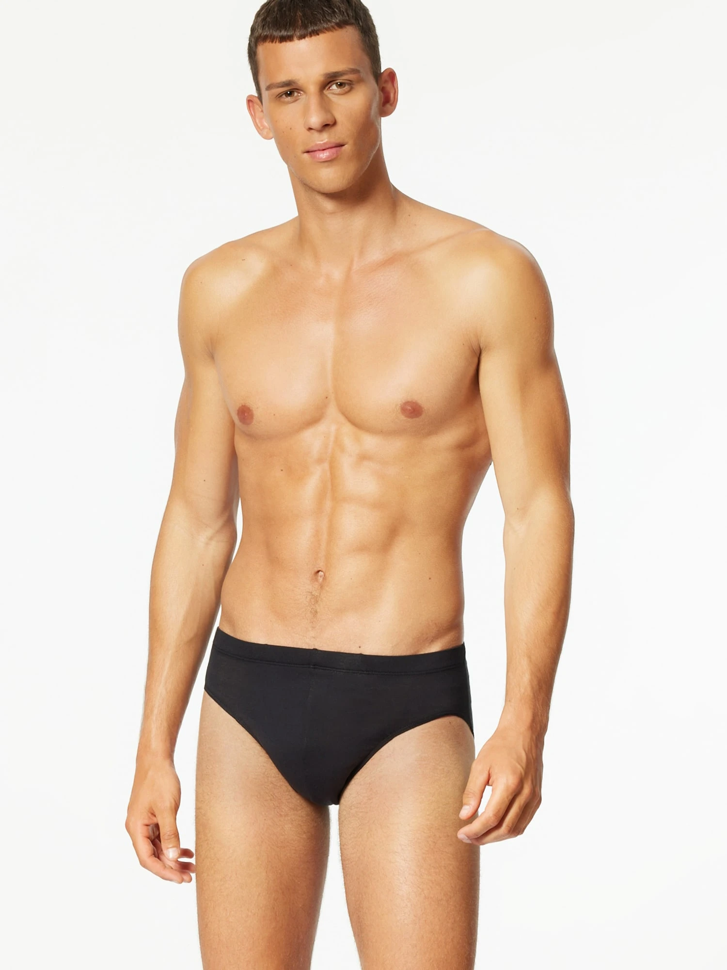 Schiesser Minislip Uncover In Schwarz-blau 4 Schiesser Minislip Uncover In Schwarz-blau – Bild 2