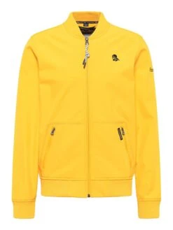 Schmuddelwedda Softshellblouson In Gelb -Trendiges Bekleidungsgeschäft schmuddelwedda softshellblouson in gelb 1