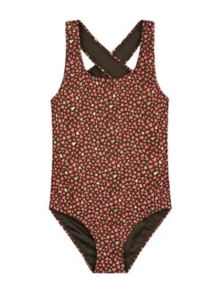 Shiwi Badeanzug "Noor" In Braun/ Pink/ Bunt