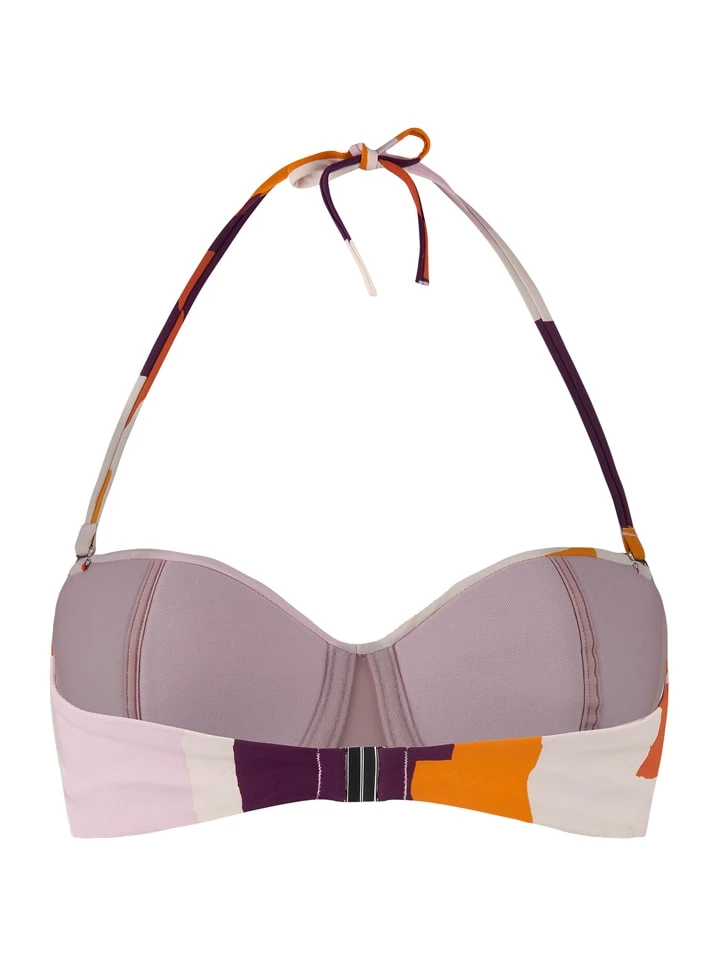 Bikini-Oberteil In Rosa/ Pflaume 4 Bikini-Oberteil In Rosa/ Pflaume – Bild 2