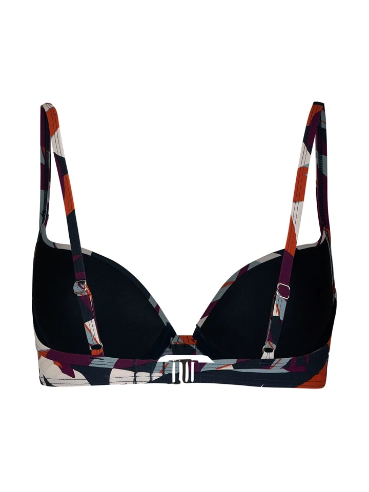 Bikini-Oberteil In Schwarz/ Creme 4 Bikini-Oberteil In Schwarz/ Creme – Bild 2