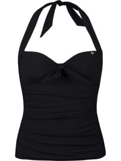 Tankini-Oberteil In Schwarz