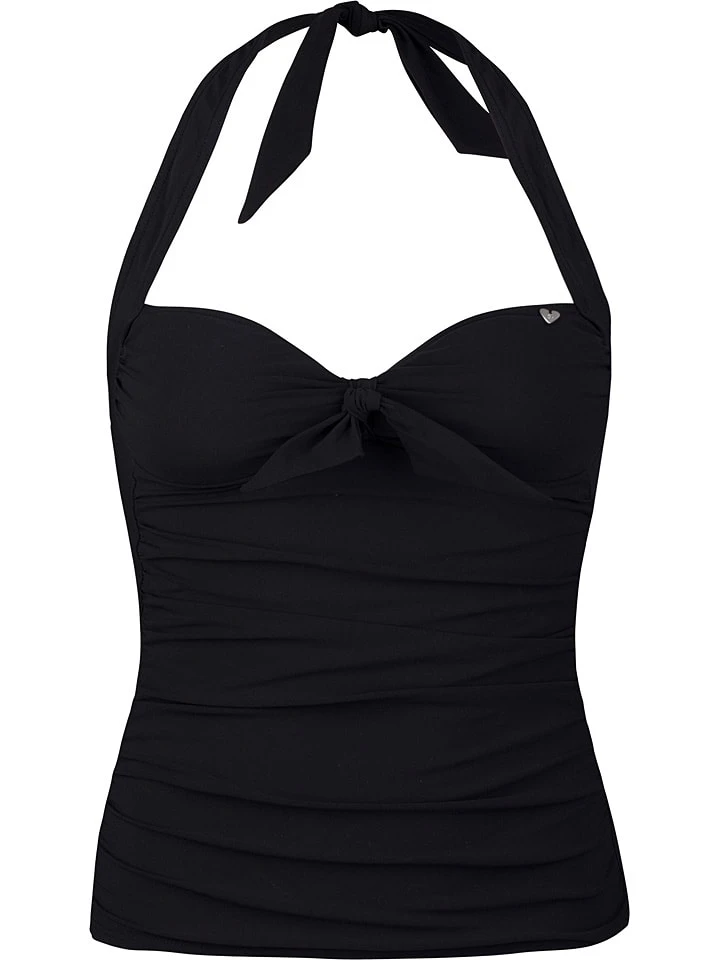Tankini-Oberteil In Schwarz 3 Tankini-Oberteil In Schwarz