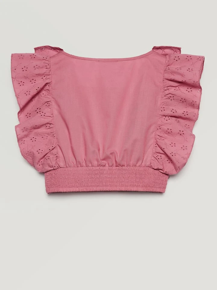 Sisley Bluse In Rosa 4 Sisley Bluse In Rosa – Bild 2