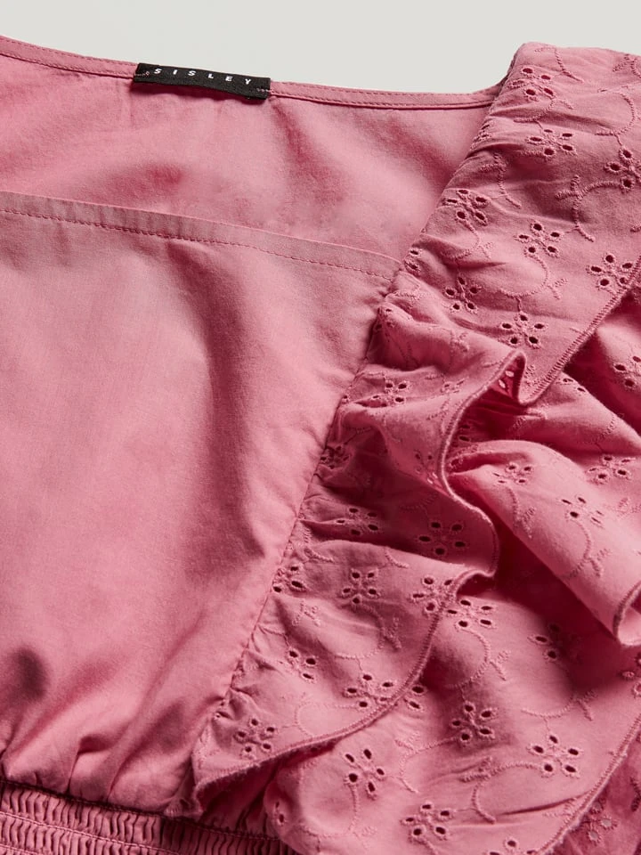 Sisley Bluse In Rosa 5 Sisley Bluse In Rosa – Bild 3