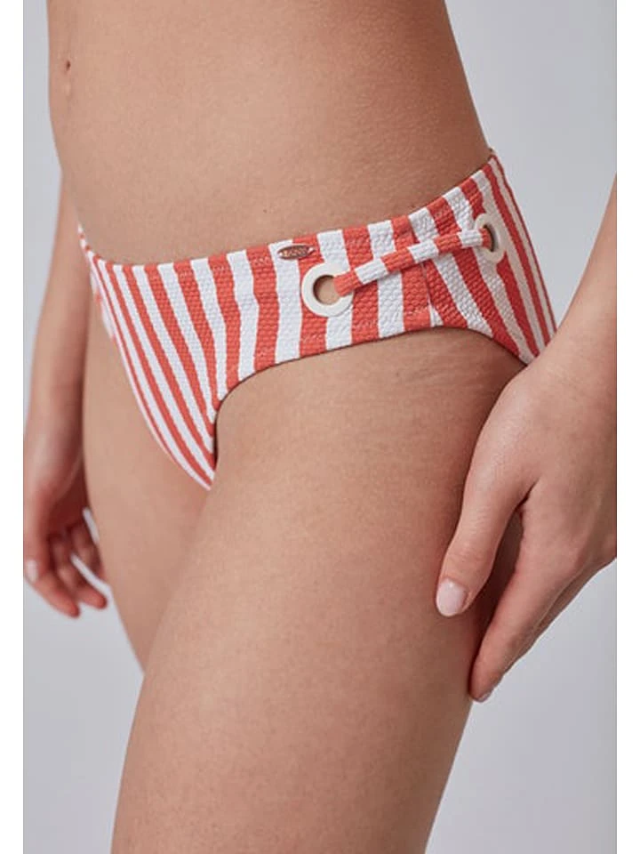Skiny Bikini-Hose In Orange/ Weiß 8 Skiny Bikini-Hose In Orange/ Weiß – Bild 6