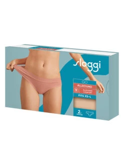 Sloggi 2er-Set: Slips In Beige -Trendiges Bekleidungsgeschäft sloggi 2er set slips in beige 2