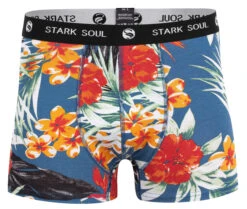Boxershorts 3er Pack ALOHA Hawaiien In Bunt -Trendiges Bekleidungsgeschäft stark soul r boxershorts 3er pack aloha hawaiien in bunt 1