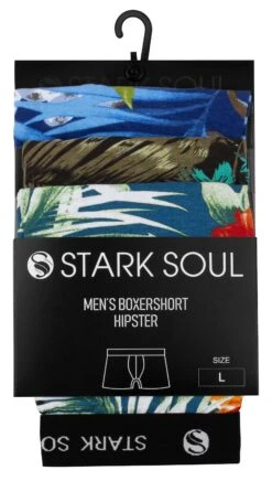 Boxershorts 3er Pack ALOHA Hawaiien In Bunt -Trendiges Bekleidungsgeschäft stark soul r boxershorts 3er pack aloha hawaiien in bunt 4