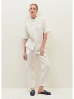 Stefanel Hose In Creme -Trendiges Bekleidungsgeschäft stefanel hose in creme 2