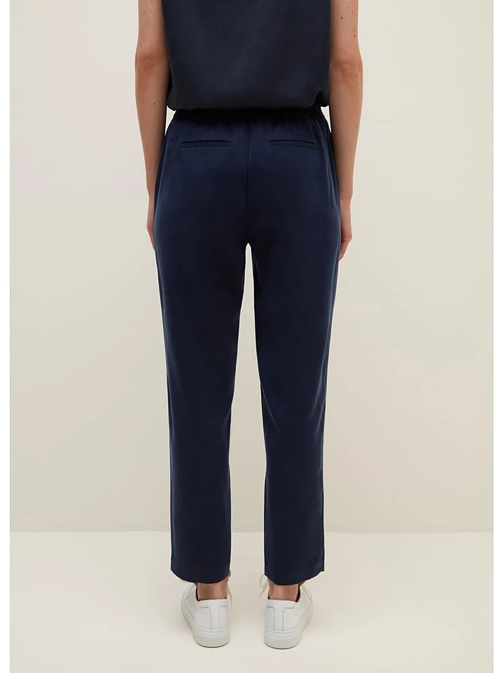 Stefanel Hose In Dunkelblau 4 Stefanel Hose In Dunkelblau – Bild 2