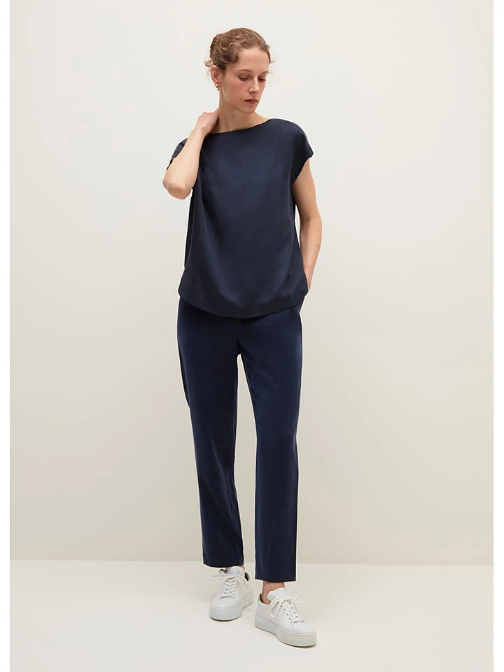 Stefanel Hose In Dunkelblau 5 Stefanel Hose In Dunkelblau – Bild 3