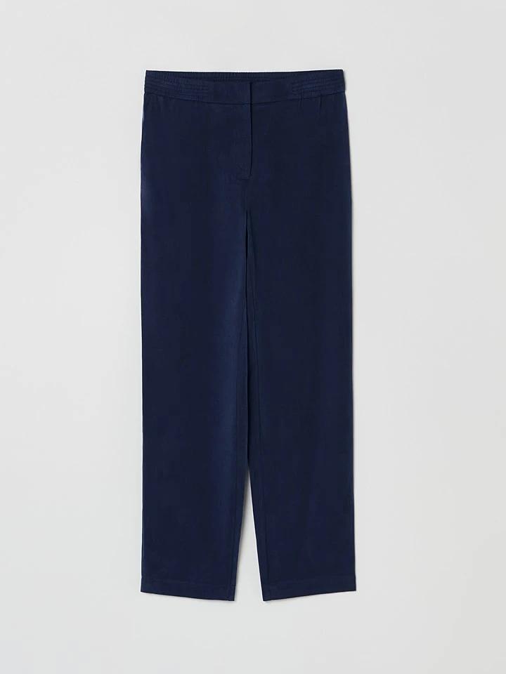 Stefanel Hose In Dunkelblau 6 Stefanel Hose In Dunkelblau – Bild 4