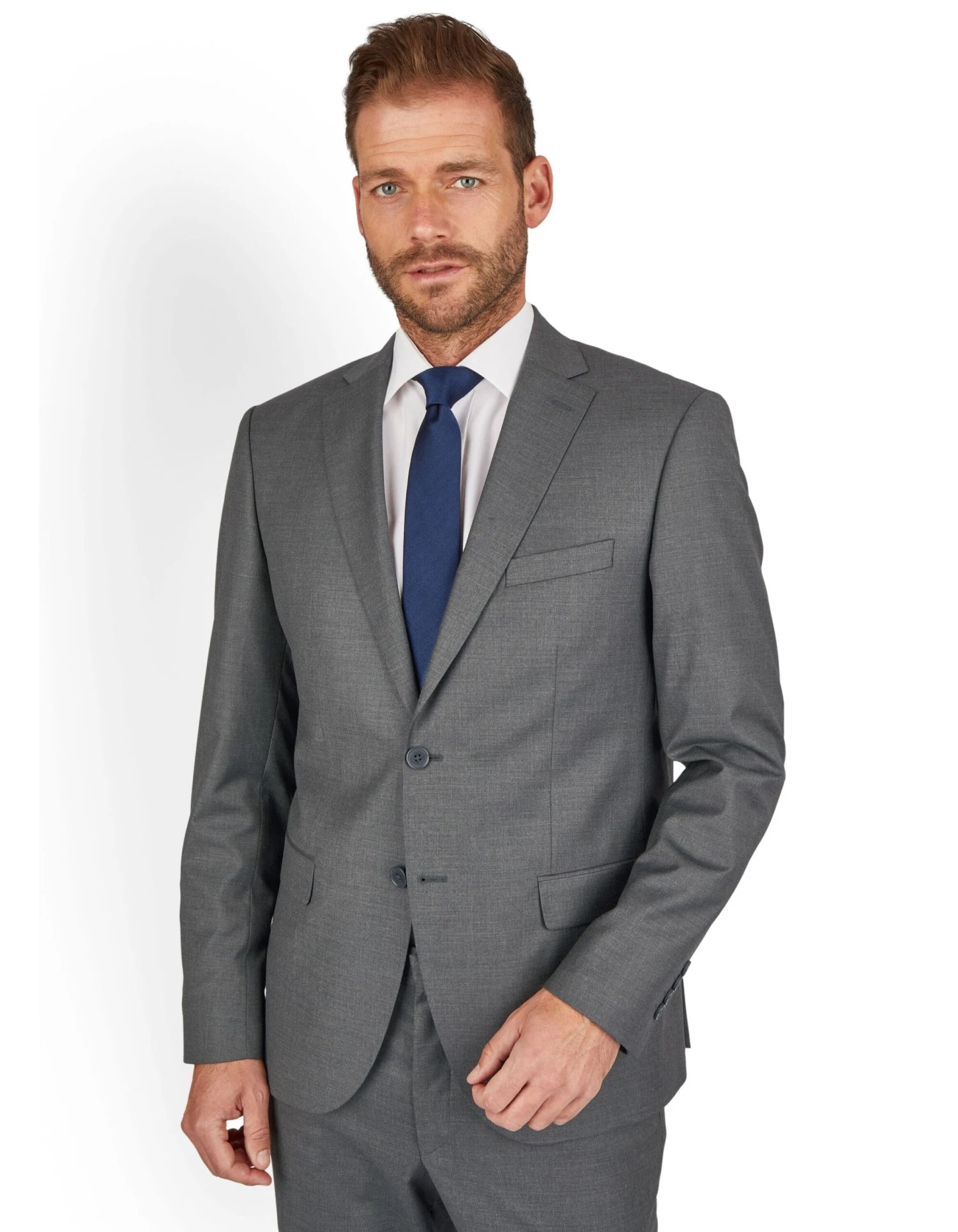 Anzug REGULAR FIT In Grau 7 Anzug REGULAR FIT In Grau – Bild 5