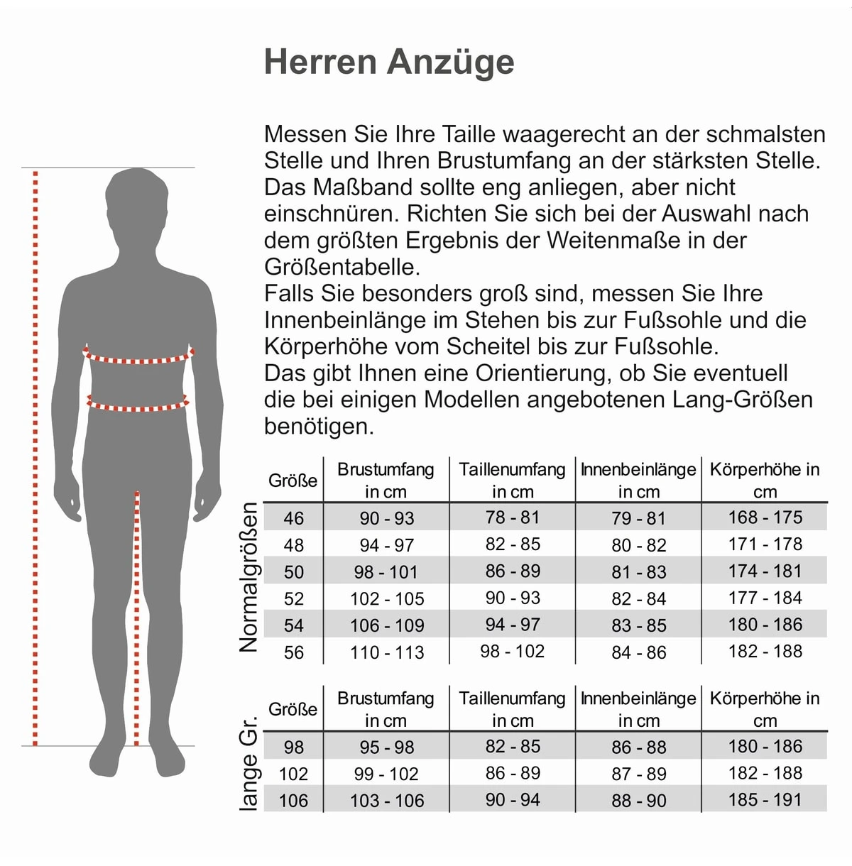 Anzug REGULAR FIT In Grau 12 Anzug REGULAR FIT In Grau – Bild 10