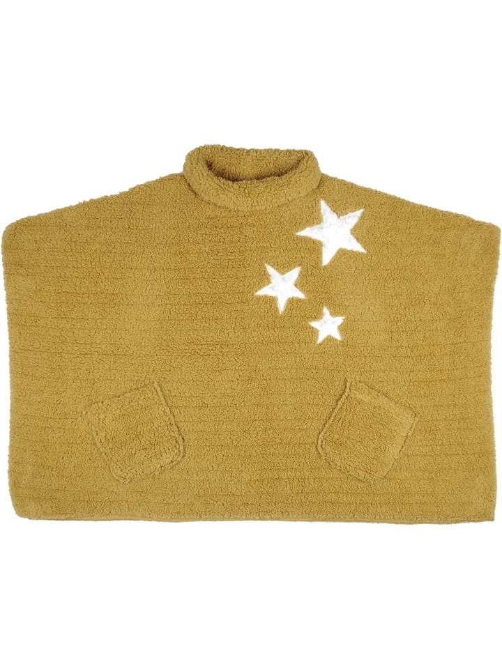 Poncho "Lovea" In Gelb - (L)75 X (B)100 Cm 6 Poncho "Lovea" In Gelb - (L)75 X (B)100 Cm – Bild 4